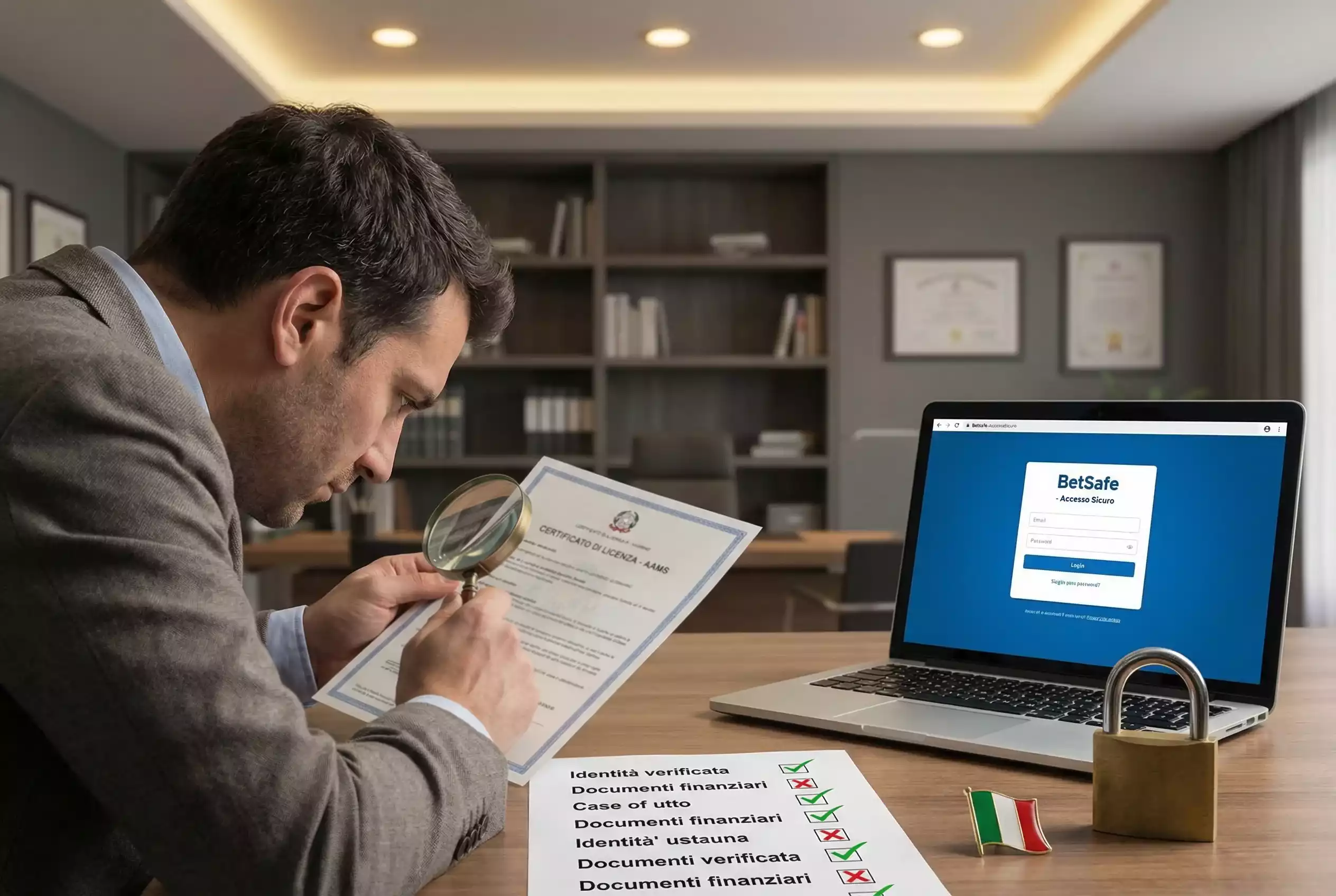 Sicurezza nei bookmaker crypto: verifica licenza ADM e segnali di allarme per siti non autorizzati