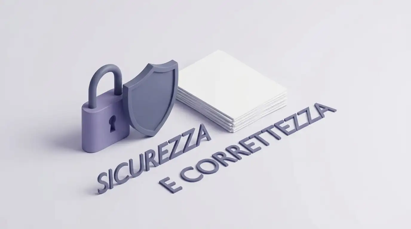 Lucchetto, scudo e documenti per sicurezza e regole di gioco