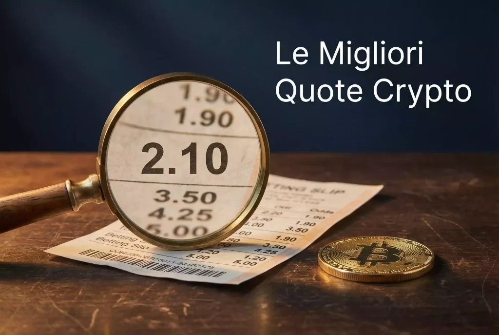 Quote competitive crypto bookmaker — lente d