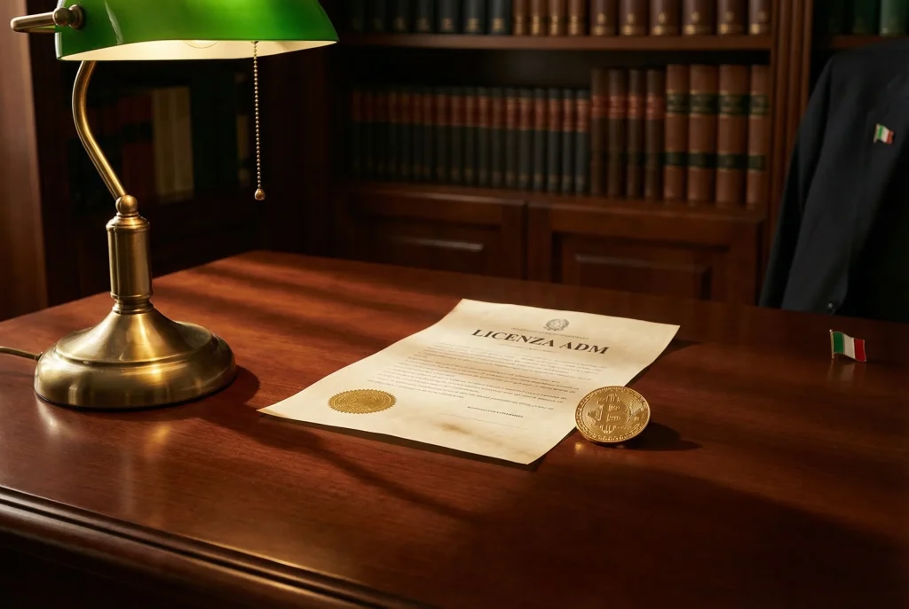 Scommesse Bitcoin legali in Italia con licenze ADM e normativa 2026